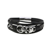 Armband - Totenkopf - Fox by Ren